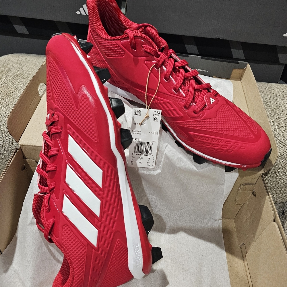 Adidas icon 8 MD Baseball Men's shoes size 13
